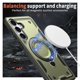 thumbnail image 2 of Para Samsung Galaxy S26 FE 5G Funda con Soporte de Anillo en O Magnético Invisible, Funda de Teléfono a Prueba de Golpes, Verde, para Galaxy S26 FE 5G, 2 of 6