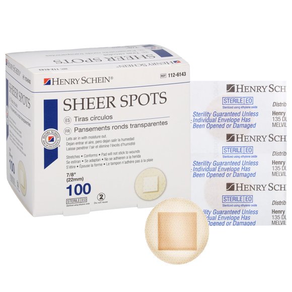 Apósito adhesivo Henry Schein 22 cm estéril 100 uds