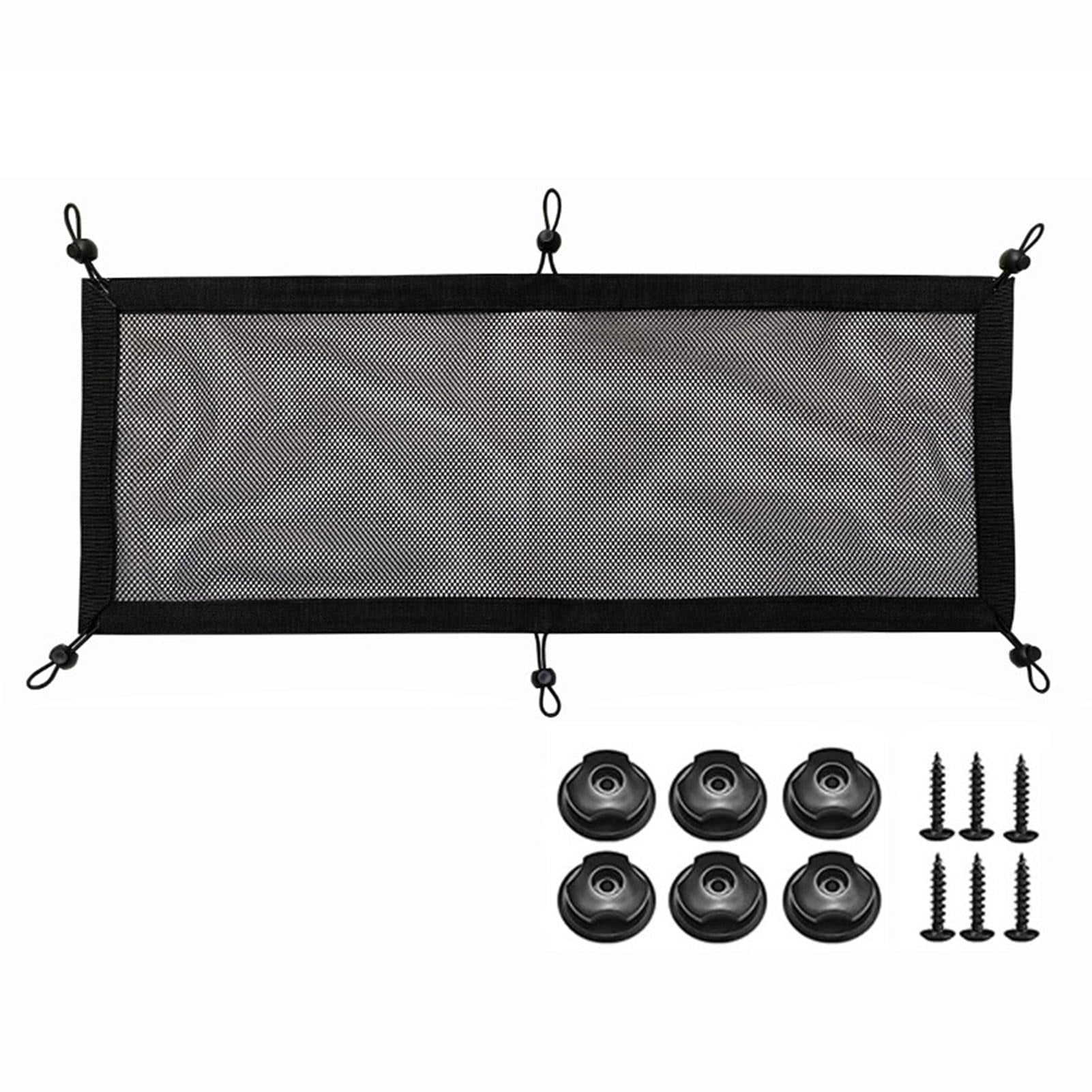 Xusx111 - Red De Gestión De Cables - Bajo Escritorio Bandeja De Gestión De Cables - Red De Cable - Administración De Alambres Bajo Escritorio - Organizador De Cable (bolsillo De Red De Enchufe De 6 Po