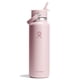 thumbnail image 1 of Botella de agua Hydro Flask Wide de 1,2 L con tapa de pajita Trillium Pink, 1 of 8