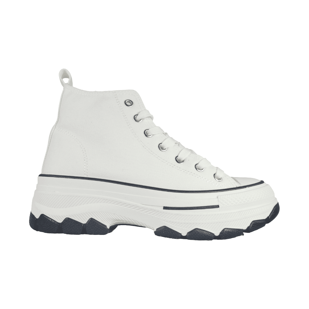 Zapatillas Urbanas Md Blanco Mujer | 3e19-10 - Talla 40 Cl / 25 Cm