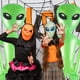 thumbnail image 3 of Bedwina inflable Alien de 1,5 m (5 pies), paquete de 2 unidades, color verde, para fiestas, 3 of 3
