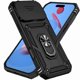 thumbnail image 1 of Funda Resistente Anillo Soporte iPhone 17 Pro Max Privacidad Cámara Montaje Magnético Negro, 1 of 6