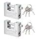 thumbnail image 1 of Uxcell Candado de Alta Seguridad Acero Forma D Grillete Resistente 2.4", 1 of 7