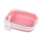 thumbnail image 5 of Caja De Arena Para Gatos Caja De Arena Para Gatos Contenedor De Arena Para Gatos Bandeja De Arena Para Mascotas Con Parte Superior Abierta Rosa, 5 of 5