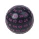 thumbnail image 5 of Dados Acrílicos Juego Entretenimiento Familia Dados Poliédricos Negro Púrpura, 5 of 5