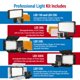 thumbnail image 3 of Kit de Luz LED de Video VidPro LED-530 Ajustable 3200-5600K 110-240V, 3 of 8