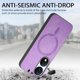 thumbnail image 2 of Magnetic Slim Case for Honor X7B with Camera Guard & Anti-Scratch Back Purple, 2 of 5