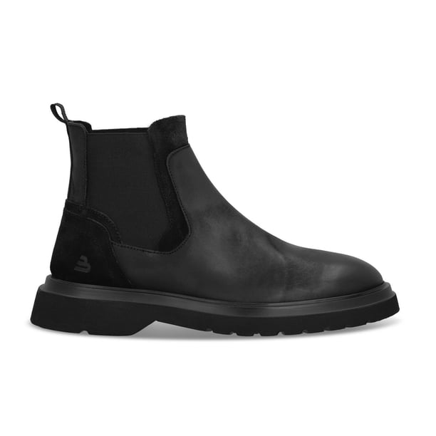 Botines Chelsea Hombre Cuero Anchor-6-31 Negro Bullboxer negro 39