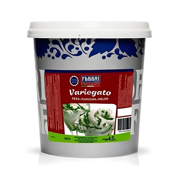 Balde Salsa/Variegato Manzana Verde En Cubos 4.5 Kg