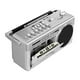 thumbnail image 2 of Boombox Victrola VBB-25-SLV con grabadora de casetes, 2 of 3