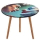 thumbnail image 1 of Joker theme Fitted Round Tablecloths Elastic Edged Table Covers Waterproof Table Cloth For Kitchen Holiday Party Tables Decor 150cm, 1 of 6