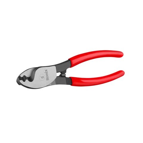 Ronix - Alicate Cortacables Ergonómico 6’’ Acero 55#