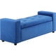 thumbnail image 2 of Banqueta Baul Lawin 2c Felpa 30 Azul Rey, 2 of 5