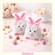 thumbnail image 4 of 50 Bolsas de plástico para dulces de Pascua Bolsa con diseño de conejo de pascua 22x13cm Bolsas, 4 of 10