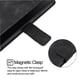 thumbnail image 3 of Funda Cartera para iPhone 17e con Soporte y Ranuras, Resistente a Golpes y Rayones Negro, 3 of 6