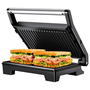 Sandwichera Grill Doble Nappo Panini Parilla 1000W