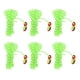 thumbnail image 3 of 4MM Tienda De Campaña Cuerda Reflectante Guyline Cuerda Paracord Verde Fluorescente, 3 of 3