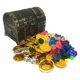 thumbnail image 3 of Kids Pirate Treasure Course Toy Toy Box Party Favors Props Antique Bronce, 3 of 5