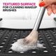 thumbnail image 2 of Funda para lavabo de baño con tapete resistente al calor, color negro, 2 of 7