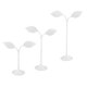 thumbnail image 3 of 3x Iron T Bar Earring Necklace Jewelry Display Stand Rack White-Leave, 3 of 5