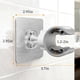 thumbnail image 2 of Soporte ajustable para cabezal de ducha Blissfuhue con giro de 360°, 2 of 9