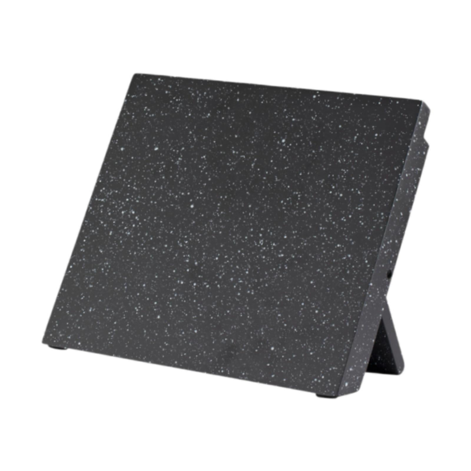 Magideal - Soporte De Cuchillo Plegable Modernos Multifuncionales Decoración De Cocina Universal Organizador De Cuchillos De Cocina Para Encimera De Restaurantes Blanco Negro