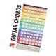 thumbnail image 1 of Tabla De Acordes De Guitarra Práctica 84 Acordes De Guitarra Para Tutores Profesores Guitarristas, 1 of 3