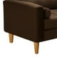thumbnail image 3 of Sofa Retro 2c Felpa 04 Chocolate, 3 of 6