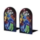 thumbnail image 1 of Mega Man / Megaman Sujetalibros decorativos temáticos, tope para estantería con base antideslizante, uso dual para hogar y oficina - 2 piezas, 1 of 6