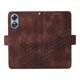thumbnail image 2 of Carcasa FOXDOCK OPPO A17 4G de cuero PU, diseño acolchado clásico, protección contra caídas y rayones, 2 of 5