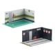 thumbnail image 1 of 2 Piezas 1:32 Estacionamiento Modelo Coche Diecast Garaje Para Diorama StyleN, 1 of 5