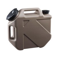 Ioensy - Jarra De Almacenamiento De Agua Para Acampar, Botella De Cubo De 10 L/2,64 Galones Para Senderismo, Turismo, Caqui Oscuro