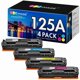 thumbnail image 1 of Cartuchos de tóner GPC Image 125A, paquete de 4, compatibles con HP, 1 of 8