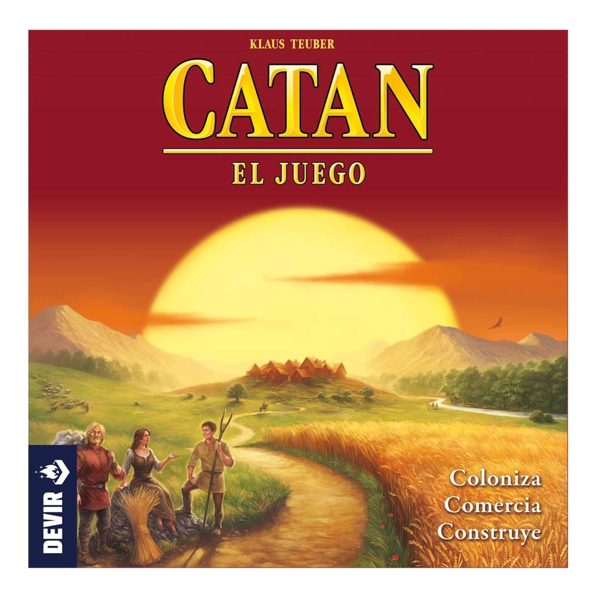 Devir - Juego De Mesa Catan Basico