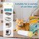 thumbnail image 3 of Forros para caja de arena de gato AUAON grandes, paquete de 20, 79 cm x 46 cm, 3 of 7