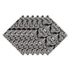 thumbnail image 1 of Juego de servilletas DII Halloween calavera negra 51x51 cm, 6 piezas, 1 of 9