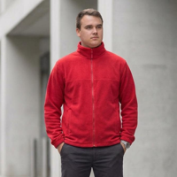 T-World - Micropolar Térmico Hombre Practical Line Trabajo Invierno - Rojo Talla M