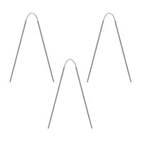 Bothyi - 3 Agujas De Tejer Con Cable Circular Profesional Para Mangas De Suéter, Calcetines De 4 Mm.