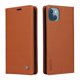 thumbnail image 4 of Funda Billetera de Cuero para iPhone 14 Plus con Tarjetero y Soporte - Tapa Magnética Marrón, 4 of 6