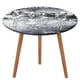thumbnail image 1 of Mantel Ajustado Redondo Impermeable Desmarcar Familia De Esqueletos Espeluznantes 120 cm, 1 of 6