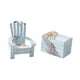thumbnail image 3 of 2x Mini Silla Y Baúl Con Temática Náutica De Playa Para Sala De Estar, Hogar, Encimera, Vela, 3 of 5