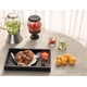 thumbnail image 5 of Bandeja para servir Fibogollo Bamboo con asas de metal, 38 x 25 cm, color negro, 5 of 6