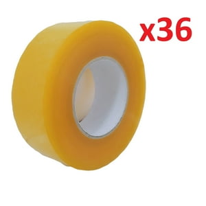 Castletec - Pack 36 Cintas De Embalaje Transparente 300 Mts 48Mm Ancho