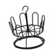 thumbnail image 2 of Zapatero Giratorio Multiusos Para Lavadero, Hogar, Balcones Al Aire Libre, Negro, 1 Nivel, 2 of 5