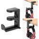 thumbnail image 1 of Soporte para auriculares con gancho para PC, soporte para auriculares con brazo ajustable y giratorio, diseño para debajo del escritorio, ajuste universal, organizador de cables integrado EURPMASK, 1 of 7