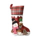thumbnail image 3 of Medias De Navidad Favores De Fiesta Calcetines 3D Bolsas De Regalo Para Puerta Restaurante Chimenea Muñeco De Nieve De Navidad, 3 of 5