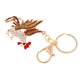 thumbnail image 5 of Gallo gallo pollo llavero cristal bolsa colgante llavero regalo joyas oro, 5 of 5