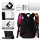 thumbnail image 5 of DJ Marshmello-theme Backpack, Campus style schoolbag Bookbag with Adjustable Shoulder Straps And Large Zip Compartment, Unisex Travel Bags.42x30x15cm, 5 of 6