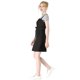 thumbnail image 4 of INSPIRE CHIC Vestido de Primavera Verano de Mezclilla con Tirantes Ajustables para Mujer, Línea A, L Negro, 4 of 8